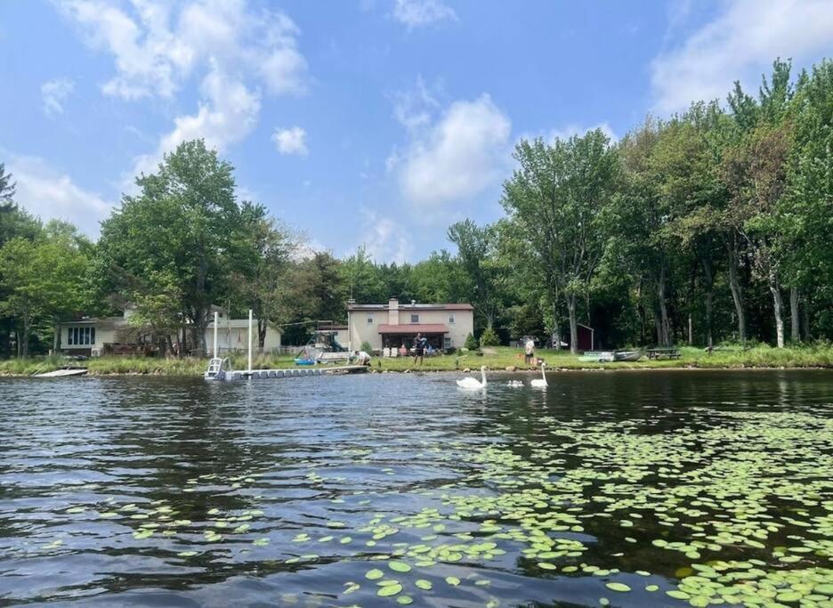 Hideaway - Lakehouse/Spa/Dock/ Pocono Summit エクステリア 写真